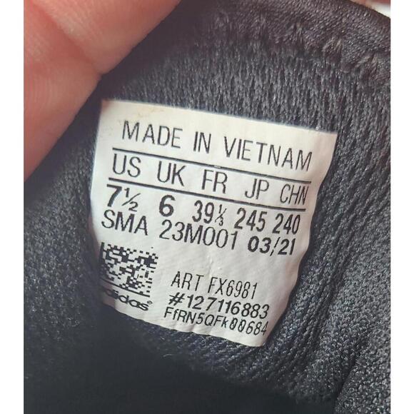 Adidas Terrex AX3 Shoes Womens Size 7.5 Black White Trail Running Outdoor FX6981 - Picture 9 of 9